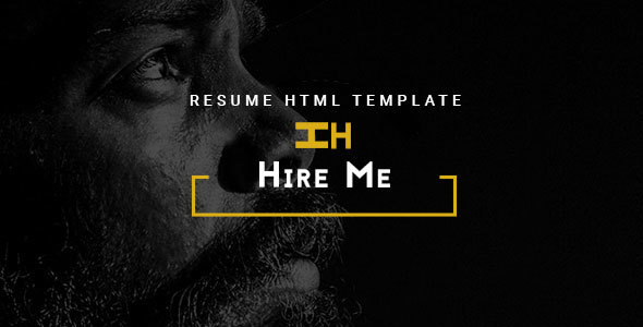 Hire Me - Personal vCard, Portfolio HTML Theme