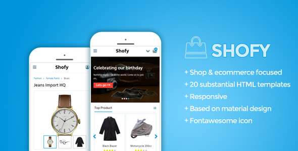 Shofy - Mobile Shop Template