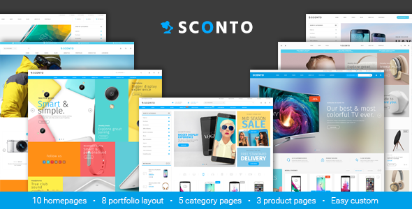 Sconto - Premium eCommerce Template
