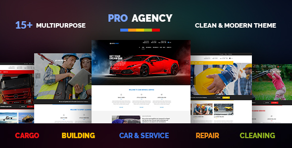 Pro Agency v1.3.3 - Multipurpose Wordpress Theme