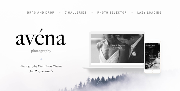 Avena v1.0.2 - Photography WordPress for Professionals