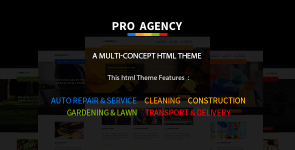 Pro Agency - Multipurpose HTML Template