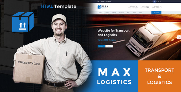 Max Logistics - Transport & Logistics HTML Template