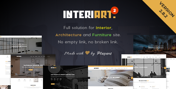 InteriArt v2.8.2 - Furniture & Interior WordPress Theme