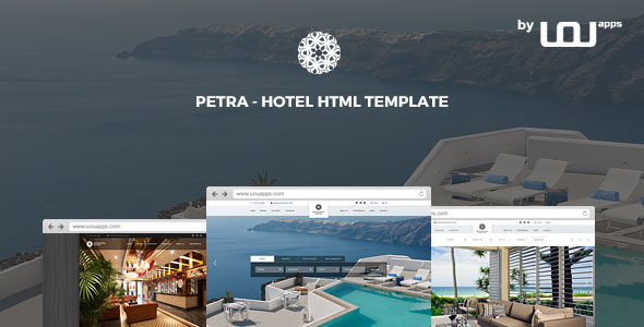 Petra - Hotel, Resort, Bed & Breakfast HTML Template
