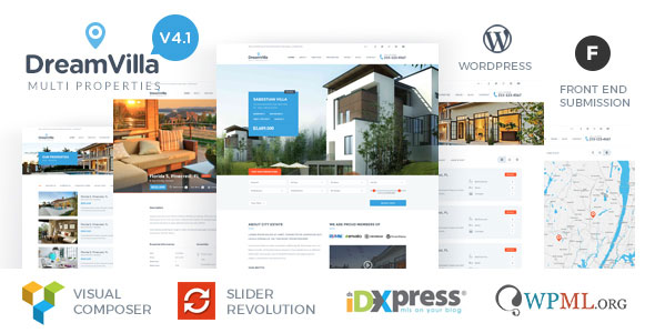 DreamVilla v4.1 - Real Estate WordPress Theme