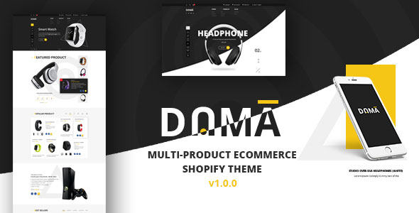 Dama - Multi Store Responsive Shopify Theme
