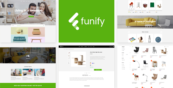 Funify - Minimal Responsive UX Shopify Theme