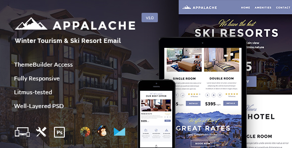 Appalache - Winter Tourism & Ski Resort Email + Builder Access