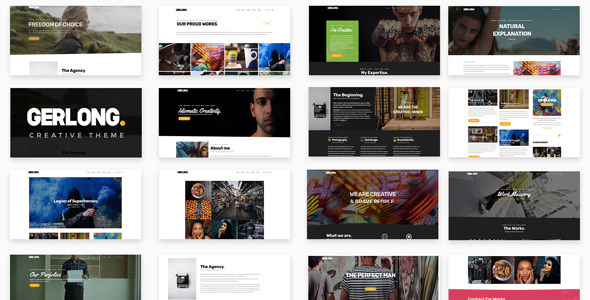 Gerlong v1.1.3 - Responsive One Page & Multi Page Theme