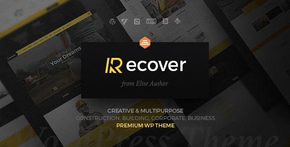 Recover v1.5.4 - Construction Building Business Theme