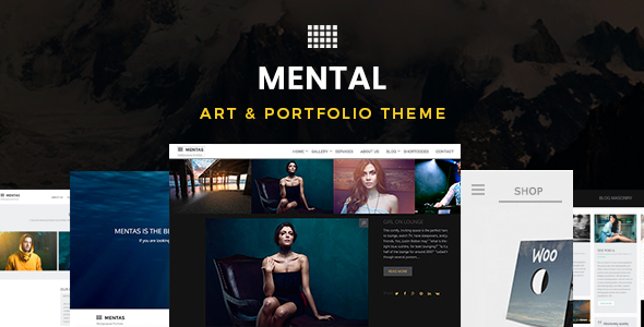 Mental v2.3.0 - Art & Portfolio Theme