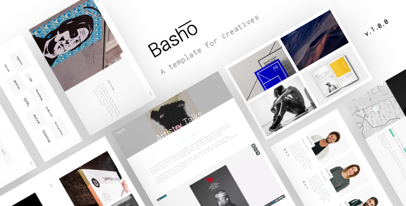 Basho - A Creative HTML5 Template for Freelancers & Agencies