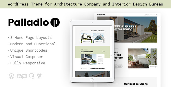 Palladio v1.1 - Interior Design & Architecture Theme